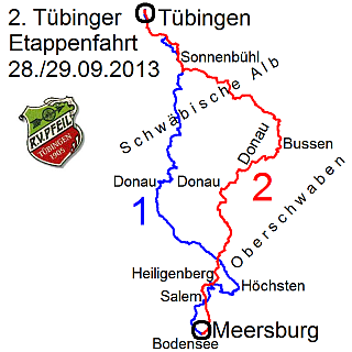 Etappenfahrt 2013 Karte 320